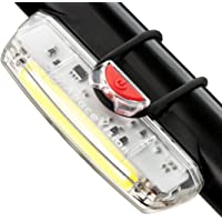 Luz de Bicicleta Delantera Recargable USB Apace Illuma ZT3000 Potente LED faro Delantero Bici Lúmenes de Alta Potencia…